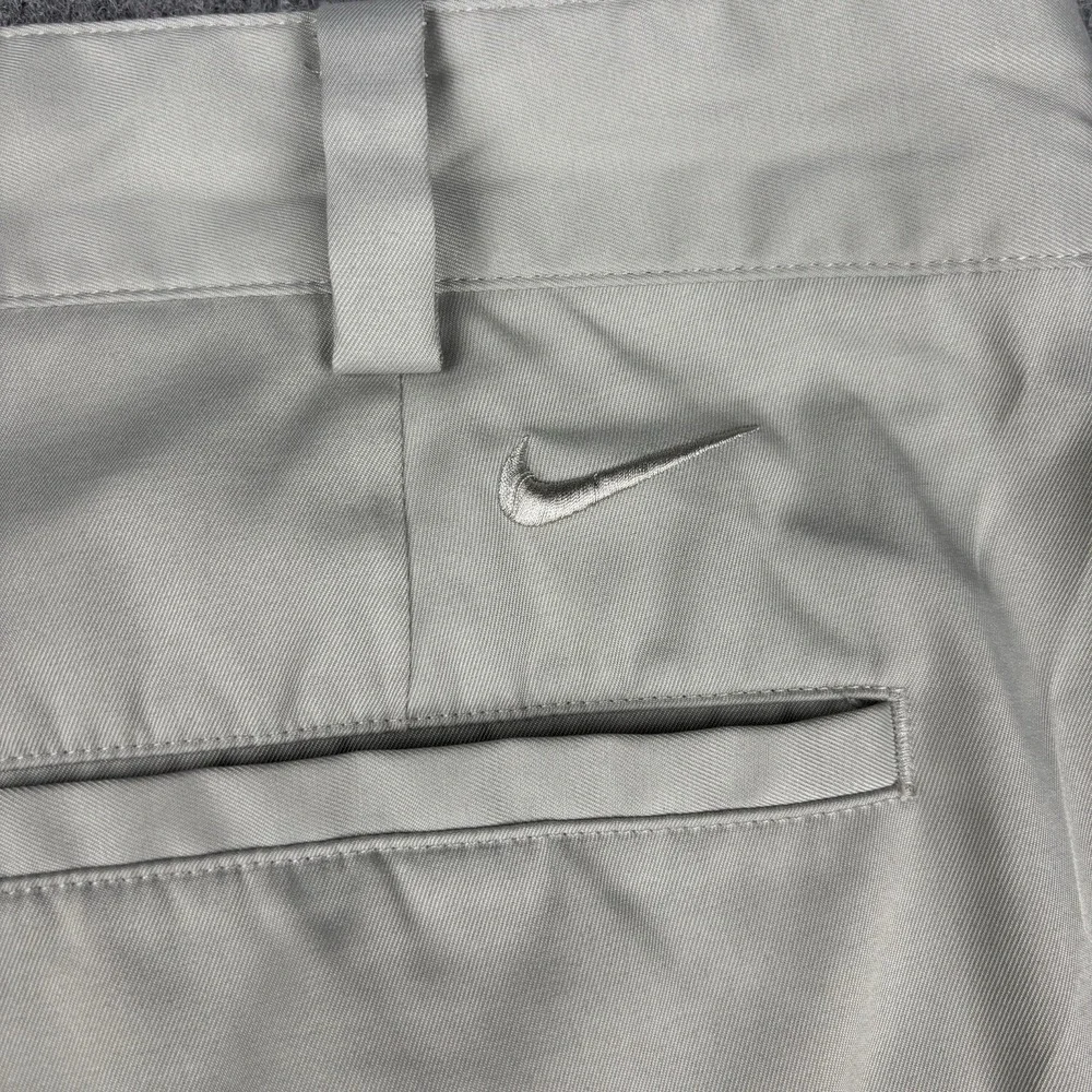 Nike Dri-Fit Golf Pants Mens 36x32 Beige Khaki Performance Stretch Casual‎ Light